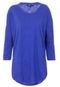 Blusa MNG Barcelona Azul - Marca MNG Barcelona