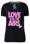 Camiseta Nike Sportswear Love Is In The Airs Preta - Marca Nike Sportswear