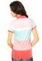 Camisa Polo Lacoste Horizontal Rosa - Marca Lacoste