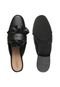 Mule DAFITI SHOES Babado Preto - Marca DAFITI SHOES