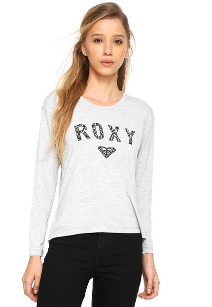 Camiseta Roxy Vintage Cinza - Marca Roxy