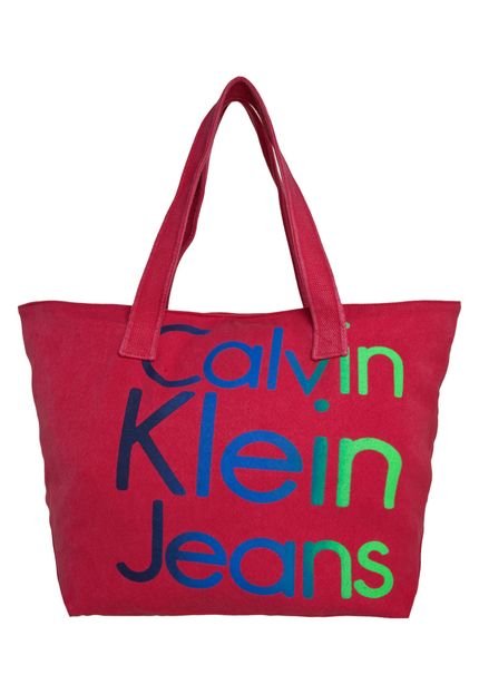 Bolsa Calvin Klein May Vermelha - Marca Calvin Klein