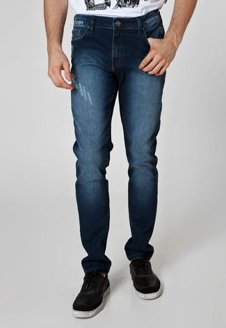 Calça Jeans Cavalera Skinny Gustavo Azul