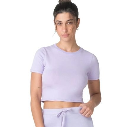 Camiseta Cropped Fila Basic X Feminina - Marca Fila