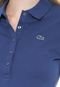 Vestido Polo Lacoste Curto Logo Azul - Marca Lacoste