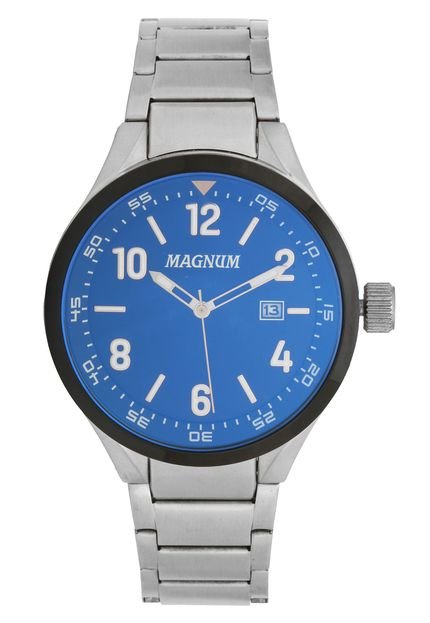 Relógio Magnum MA35048F Prata - Marca Magnum