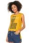 Regata Calvin Klein Jeans Estampada Amarela - Marca Calvin Klein Jeans