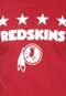 Camiseta New Era Number Stars Washington Redskins Bordô - Marca New Era