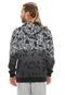 Moletom Flanelado Fechado  adidas Originals Camuflado Cinza - Marca adidas Originals