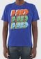 Camiseta HD Lettering Azul - Marca HD