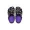 Sandália crocs classic star print neon purple/multi Roxo - Marca Crocs