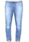 Calça Jeans Slim Storm Recortes Azul - Marca Storm