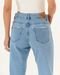 Calça Jeans Wide Loose Feminina Cintura Alta Abertura Lateral Barra 02920 Média Consciência - Marca Consciência