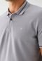 Camisa Polo Forum Reta Friso Cinza - Marca Forum