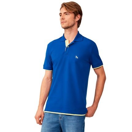 Camisa Polo Acostamento Classic IN23 Azul Masculino - Marca Acostamento