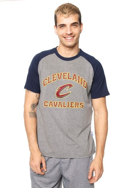 Camiseta NBA Cleveland Cavaliers Cinza - Marca NBA