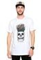 Camiseta Globe Kentaro Skull Branca - Marca Globe