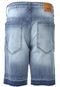 Bermuda Jeans Colcci Reta Destroyed Azul - Marca Colcci