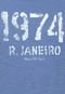 Camiseta Richards Estampada Azul - Marca Richards