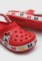 Babuche Infantil Crocs Minnie Mouse Vermelha - Marca Crocs