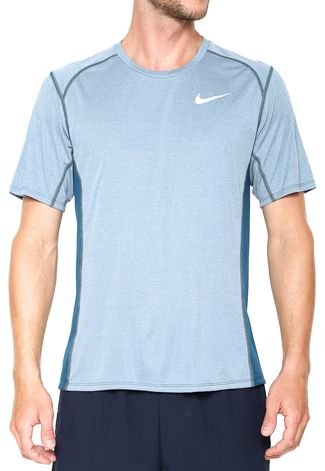 Camiseta Nike Miler Top Ss Azul