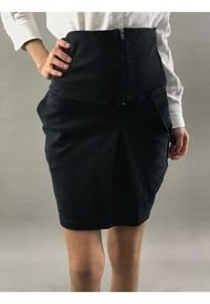 Falda Negro Zara (Producto De Segunda Mano)