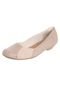 Scarpin Usaflex Caprina Nude - Marca Usaflex