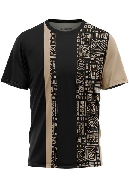 Camiseta Masculina Etnica Tribal Geometrica 3 - Marca Over Fame