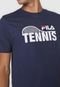 Camiseta Fila Tennis Racket Azul-Marinho - Marca Fila