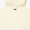 Moletom Lacoste unissex Loose Fit em algodão orgânico com capuz Off-white - Marca Lacoste