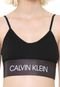 Top Calvin Klein Underwear Triângulo Maxi Logo Preto - Marca Calvin Klein Underwear
