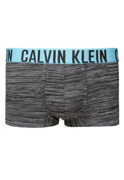 Cueca Calvin Klein Underwear Boxer Cós Cinza/Azul - Marca Calvin Klein Underwear
