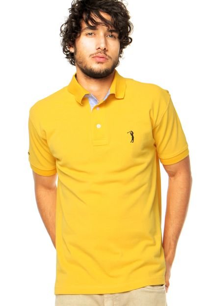 Camisa Polo Aleatory Amarela - Marca Aleatory