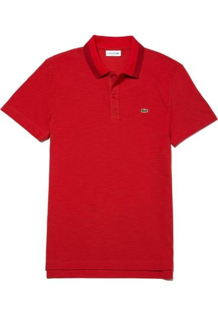 Polo Lacoste Regular Fit Vermelho - Marca Lacoste