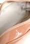 Bolsa Transversal Anacapri Pequena Verniz Nude - Marca Anacapri