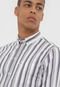Camisa Tommy Hilfiger Reta Listrada Branca - Marca Tommy Hilfiger