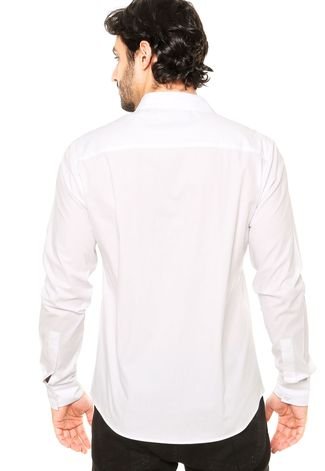 Camisa Calvin Klein Jeans Básica Branco