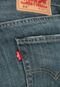 Calça Jeans Levi´s Reta Estonada Azul - Marca Levis
