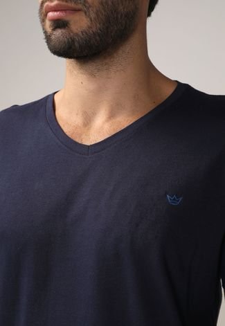Camiseta Colombo Logo Azul-Marinho