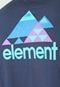 Camiseta Element Elko Azul-Marinho - Marca Element