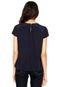 Blusa Cativa Recortes Azul - Marca Cativa