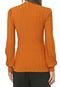 Blusa Colcci Canelada Amarela - Marca Colcci