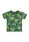 Conjunto Infantil Camiseta Estampada e Bermuda Bee Loop Verde - Marca Bee Loop