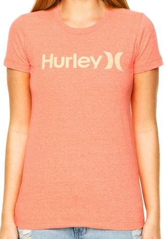 Camiseta Hurley One & Only Laranja