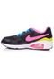 Tênis Esportivo Infantil Nike Tenis Air Max St (Gs) Preto e Pink - Marca Nike