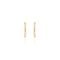 Brinco Ear Hook em Ouro Amarelo 18k - Marca Monte Carlo