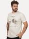 Camiseta John John Masculina Relaxed Fit Bones e Memories Off-White - Marca John John