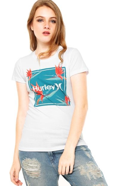Camiseta Hurley Birds Of Paradise Branca - Marca Hurley