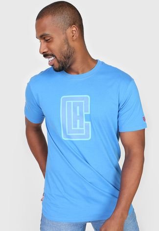 Camiseta New Era Los Angeles Clippers Azul