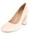 Scarpin Dakota Bico Redondo Nude - Marca Dakota